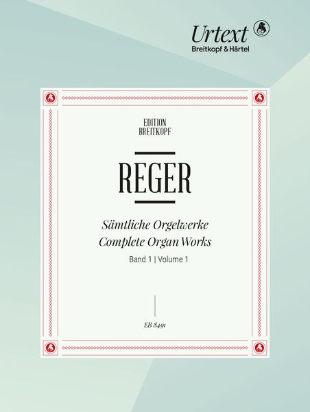Complete Organ Works, Vol. 1 : Fantasias and Fugues, Etc. / edited by Hans Klotz.