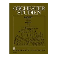 Orchesterstudien : For Bassoon Unaccompanied / Opern Band Il / edited by Guenter Piesk.
