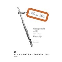 Vortragsstuecke Op. 462, Nr. 1-3 : For Flute and Piano.