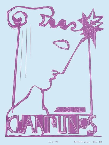 Chant De Linos : For Flute, Violin, Viola, Violoncello and Harp.