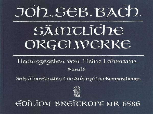 Six Trio Sonatas.
