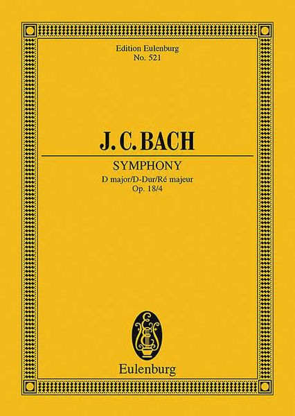 Sinfonia In D Major, Op. 18, No. 4.
