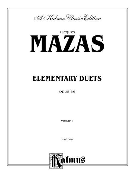 Elementary Duets, Op. 86 : For Two Violins.