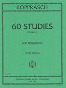 Sixty Studies, Vol. II : For Trombone (Brown).