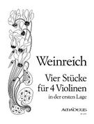 Four Pieces : For 4 Violins In The First Position.