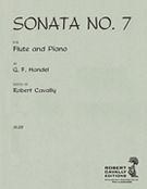 Sonata No. 7 In A Minor : For Flute and Piano / Ed. by Cavally.