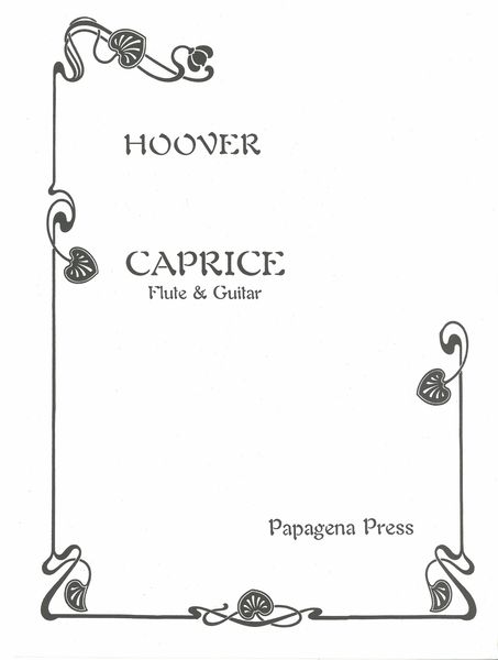 Caprice : For Flute and Guitar.
