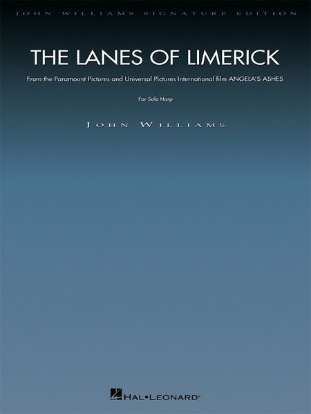 The Lanes Of Limerick, From The Film Angela's Ashes : For Solo Harp.