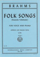 42 Folk Songs, Vol. I : For Low Voice and Piano.