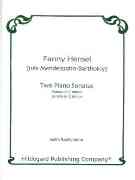 Two Piano Sonatas / edited by Judith Radell.