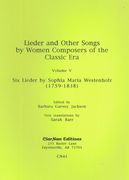 6 Lieder / edited by Barbara Garvey Jackson.