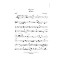Sainte : For Baritone, String Quartet and Harp.