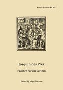 Praeter Rerum Seriem : For Soprano, 2 Altos, Tenor and 2 Basses / edited by Nigel Davison.
