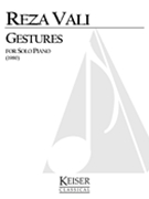 Gestures : For Piano (1980).