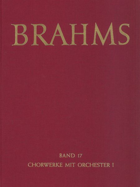 German Requiem, Op. 45 : For Soli, Chorus and Orchestra.