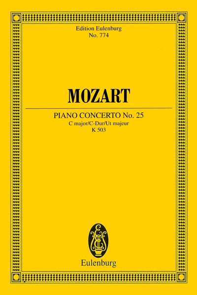 Piano Concerto No. 25 In C Major, K 503.