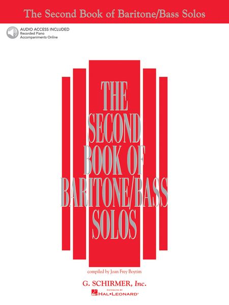 Second Book of Baritone/Bass Solos.