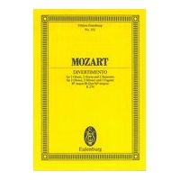Divertimento In B Flat Major, K. 270 : For Wind Sextet.