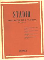 Difficult Passages and Solos For Bassoon.