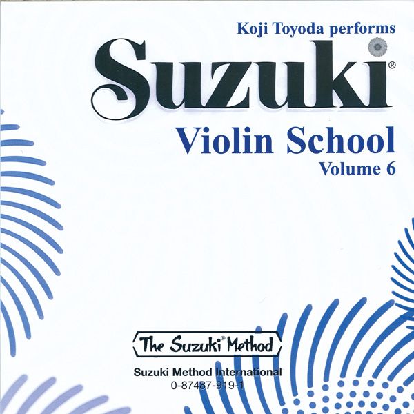 Suzuki Violin School, Vol. 6 : CD / Performed by Koji Toyoda.