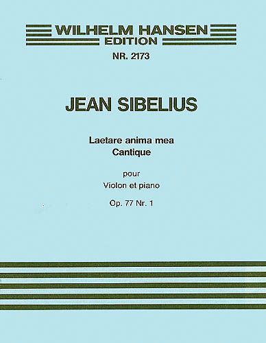 Laetare Anima Mea, Op. 77 No. 1 : For Violin & Piano.