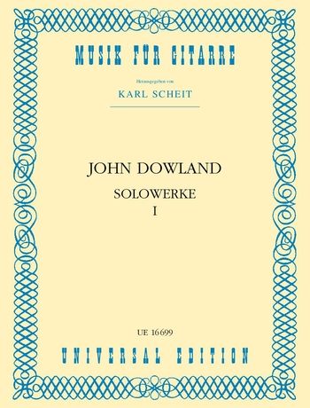 Solo Works, Vol. 1 : For Guitar Solo / edited by Karl Scheit.