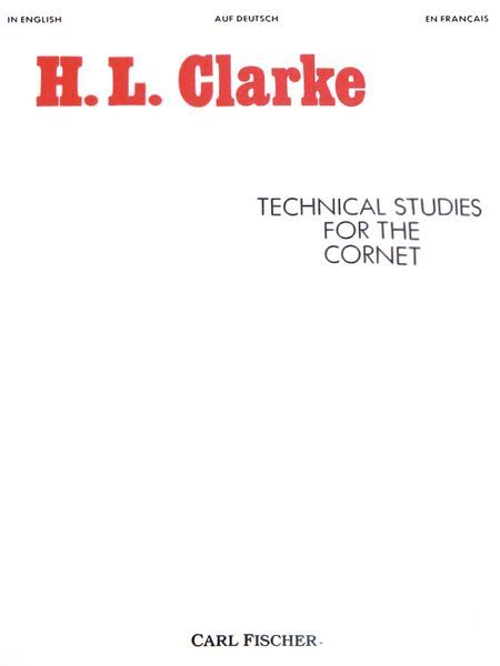 Technical Studies : For The Cornet.