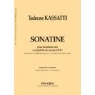Sonatine : For Solo Trombone and Brass Quintet - Version For Trombone & Piano reduction.