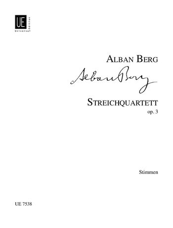 String Quartet, Op. 3.