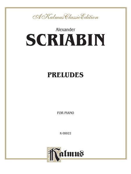 Twenty Four Preludes : For Piano.