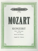 Concerto For Piano No. 15 In B Flat Major : For Piano and Orchestra - reduction For 2 Pianos.