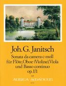 Sonata Da Camera In C Minor, Op. 1/1 : For Flute, Oboe (Violin), Viola and Basso Continuo.
