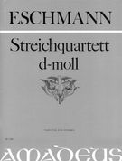 Quartet For Strings In D Minor : For Two Violins, Viola and Cello / First Edition by B. Päuler.