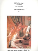 Sonata No. 1 In F Minor, Op. 1 : For Piano Solo.