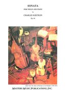 Sonata, Op. 64 : For Violin and Piano.