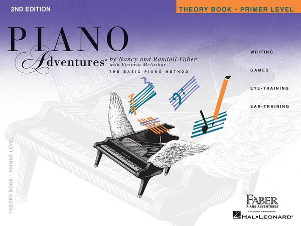 Piano Adventures, Theory Book : Primer Level.