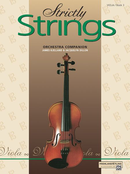 Strictly Strings, Book 3 : For Viola.