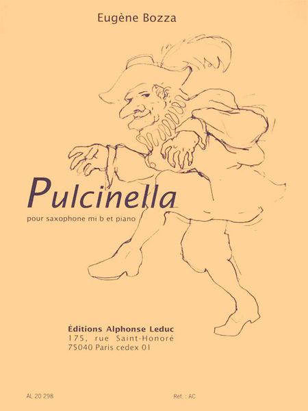 Pulcinella : For Saxophone In E Flat and Piano.