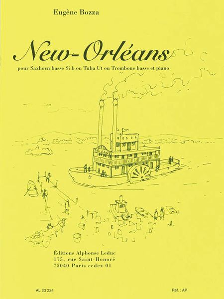 New Orleans : For Bass Saxophone (Or Tuba Or Trombone Bass) and Piano.