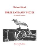 Three Fantastic Pieces : For Bassoon and Piano.