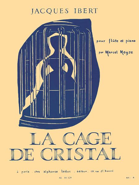 Cage De Cristal : Pour Flute Et Piano.