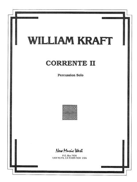 Corrente II : For Percussion Solo.