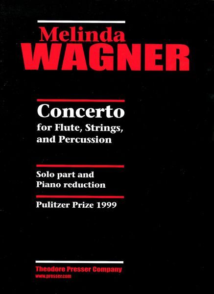 Concerto : For Flute, Strings & Percussion - Piano reduction by Jennifer Barker.