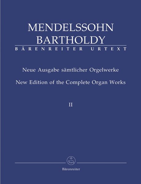 Sechs Sonaten, Op. 65 : For Organ.
