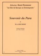 Souvenir Du Para : Andante Elegiaque : For Flute and Piano.