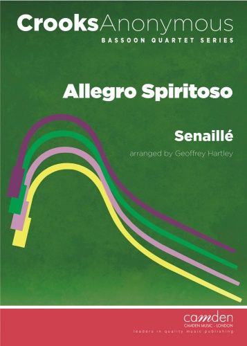 Allegro Spiritoso : For Three Bassoons and Contra / arranged by Geoffrey Hartley.