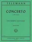 Concerto In B Flat Major : For Trumpet and Piano - Originally In D For Clarino.