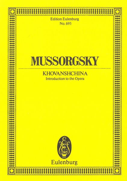 Khovantschina : Overture To The Opera.