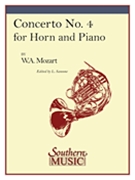 Concerto No. 4, K. 495 : For Horn & Piano / Ed. Samsone.