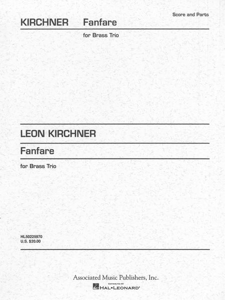 Fanfare : For Two Trumpets and Horn.